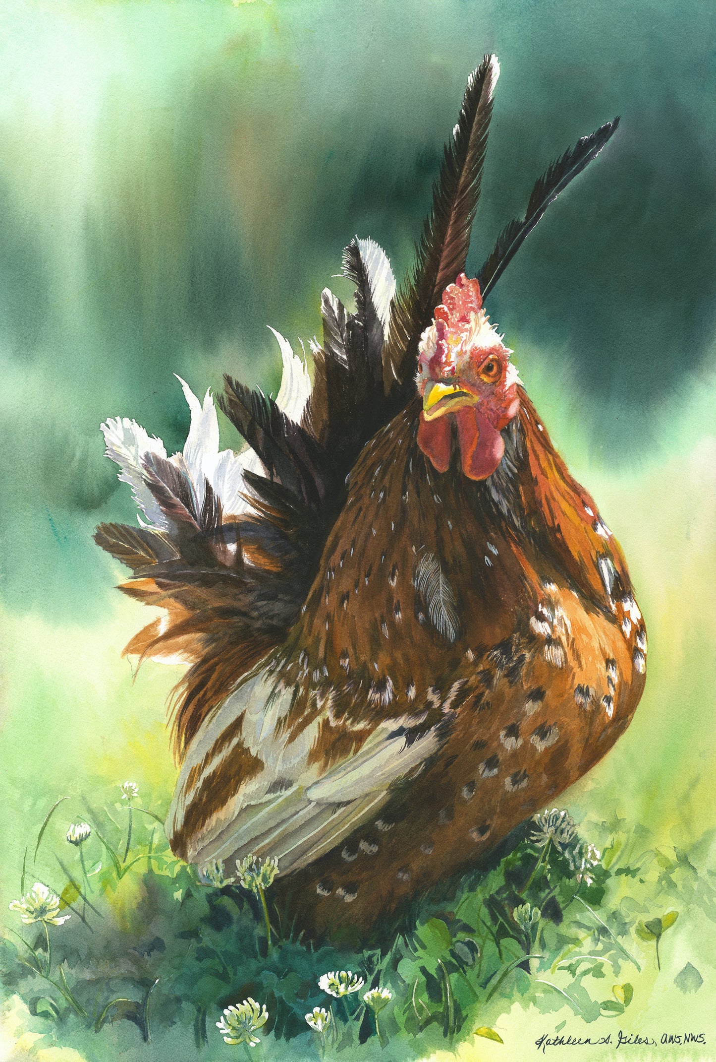 Original Watercolor Painting of "Pedro"