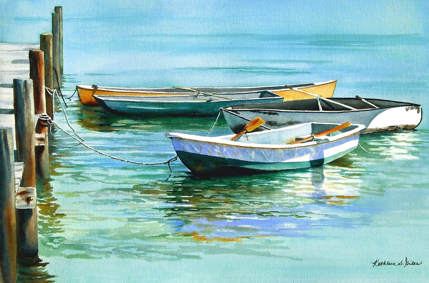 Boats By The Dock