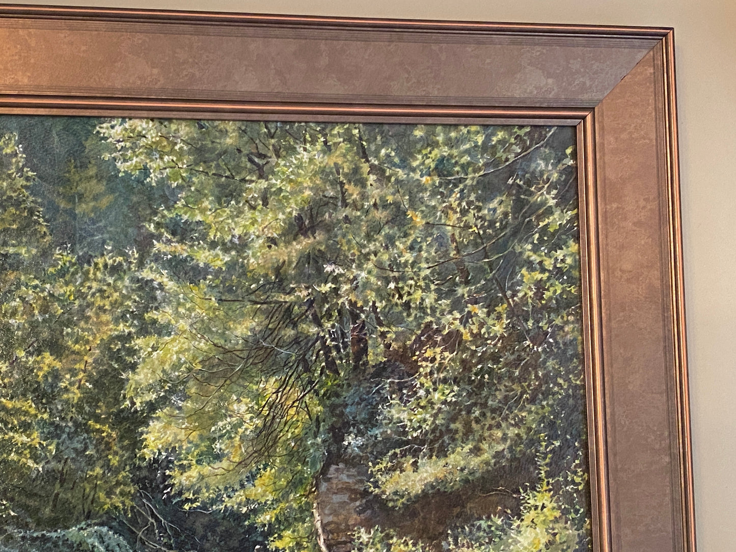 Original Watercolor Painting of "Life is Majestic"