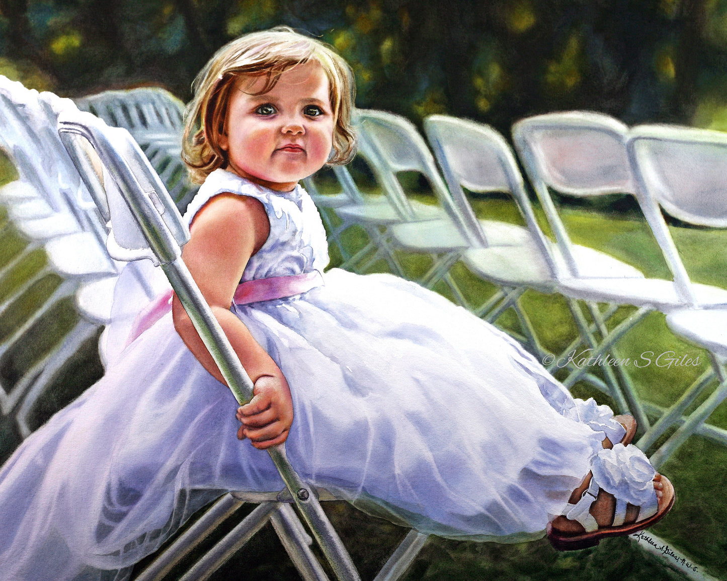Little Flower Girl