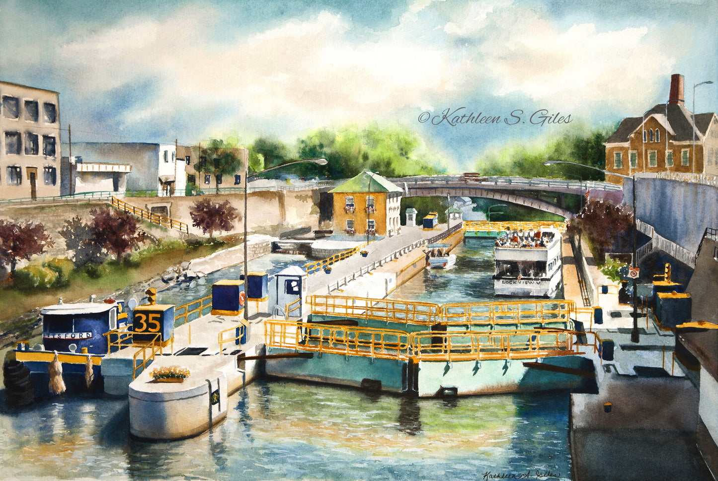 Lockport Locks 34 & 35