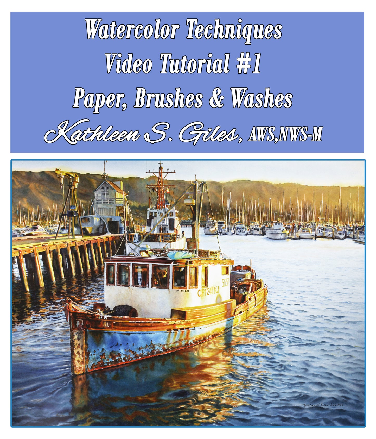 Watercolor Technique Tutorial: Class #1 - Paper, Brushes and Washes